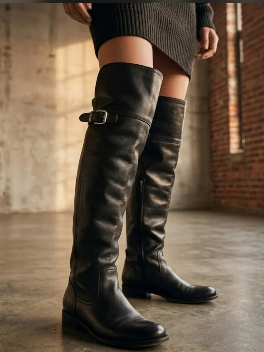 FRYE Melissa OTK Boots size 7.5